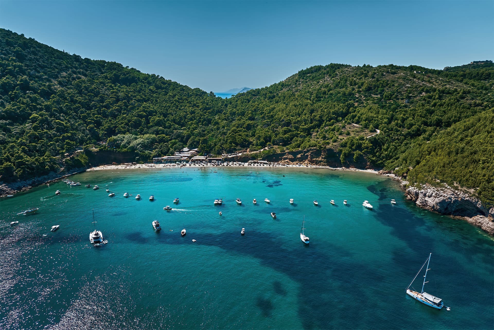 Šunj Beach on Lopud Island